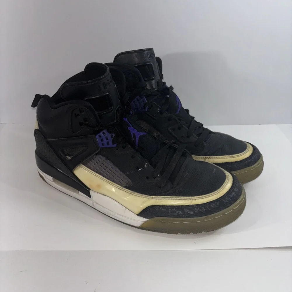 Nike Air Jordan Spizike Mens Size 12 Black White Basketball Shoes Sneakers